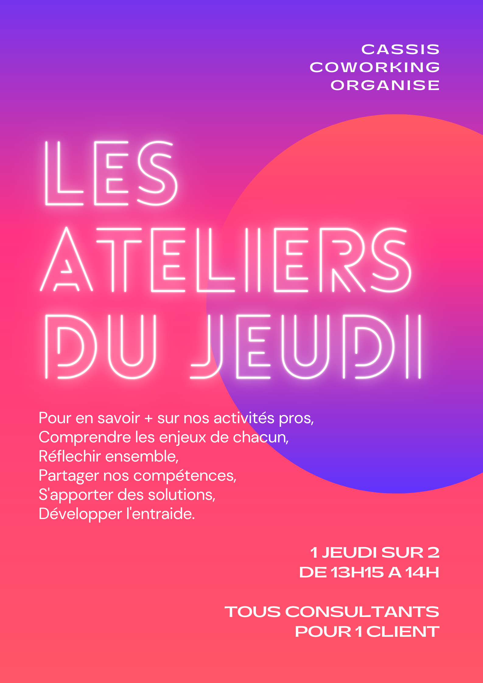 Les ateliers d'intelligence collective pour les entrepreneurs à Cassis